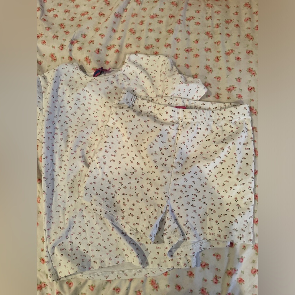 Matching Floral pj set